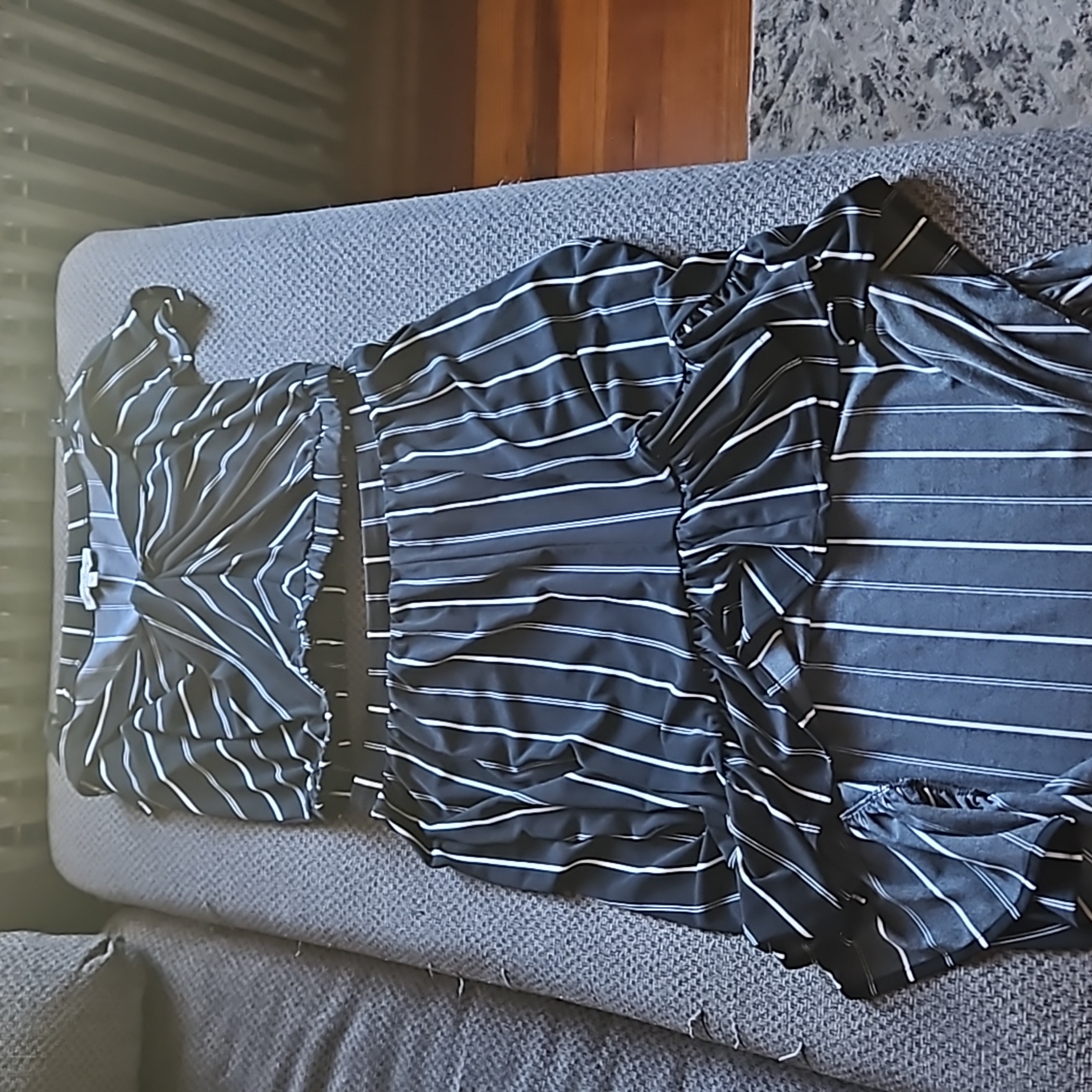 Two Piece Off The Shoulder/Hi-Low Set
